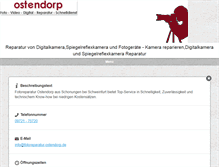Tablet Screenshot of fotoreparatur-ostendorp.de